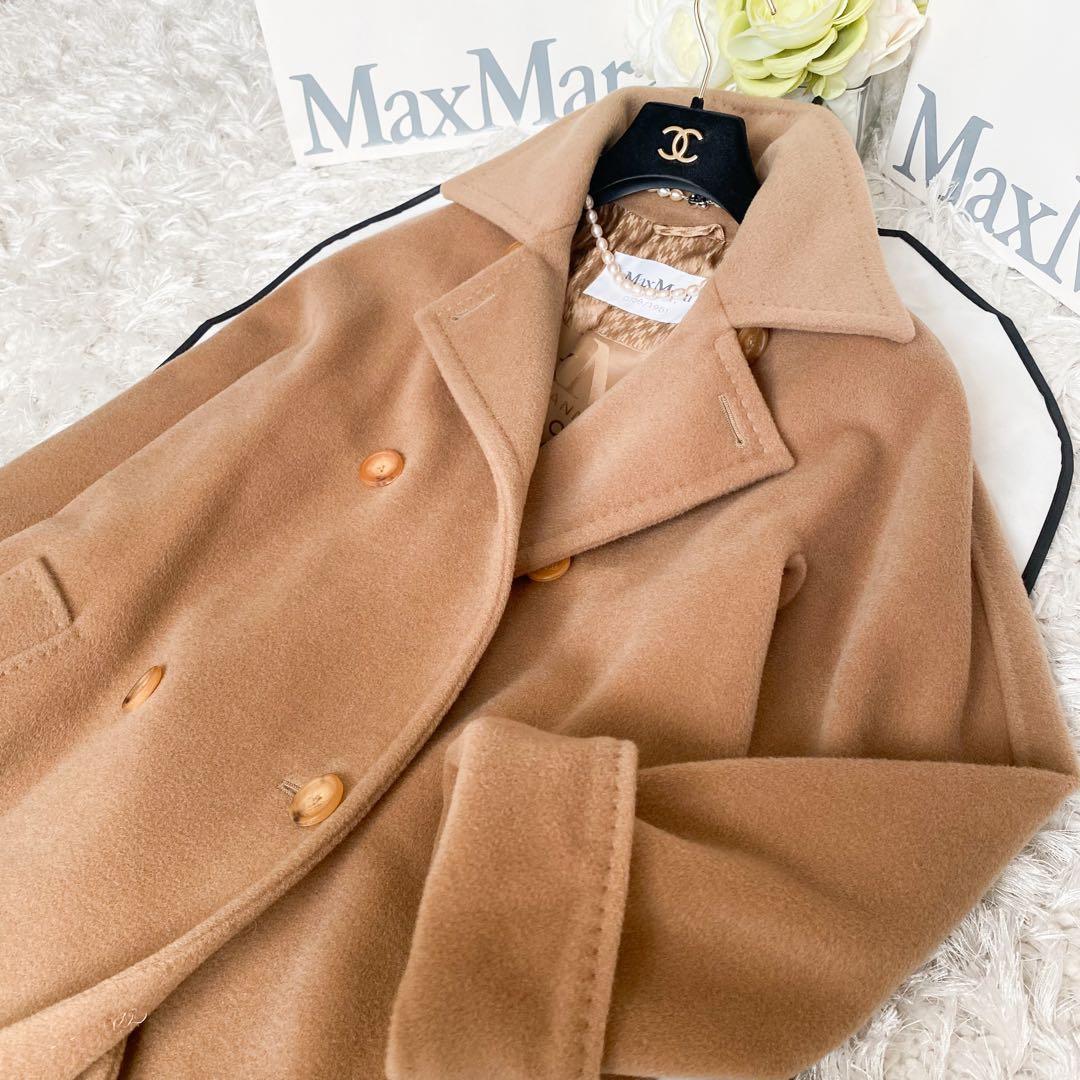 ★美品★マックスマーラ MaxMara ファーストライン カシミヤコート★