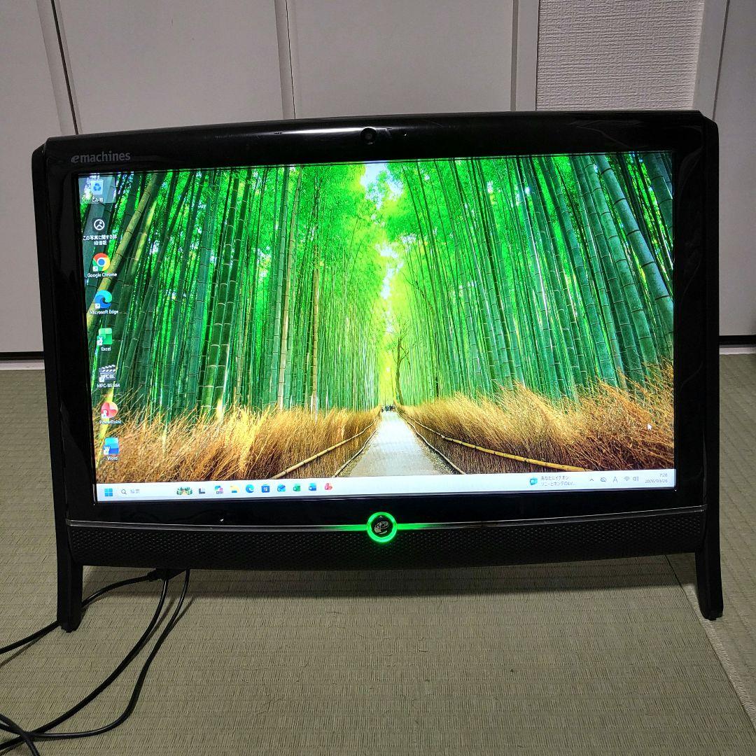 eMachines一体型PC Win11Pro Office2024認証済み