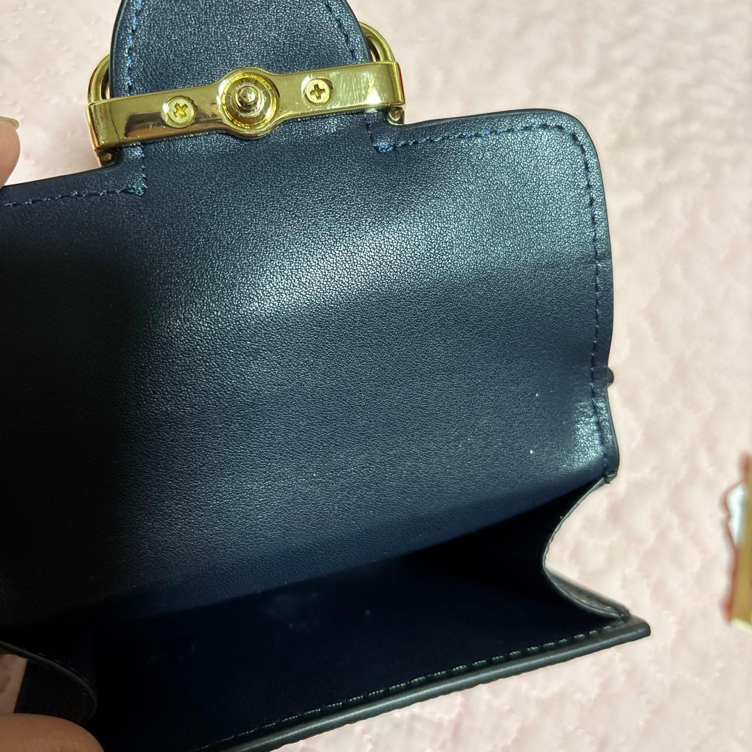 ☆COACH コーチ　二つ折り財布☆スモールモーガン　ミニ