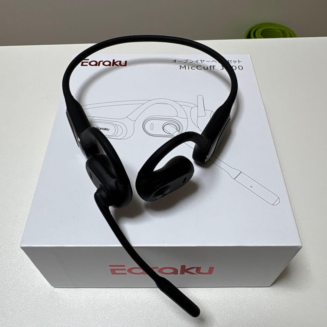 Earaku(イアラク) Bluetooth ヘッドセット通話専用 マイク付き