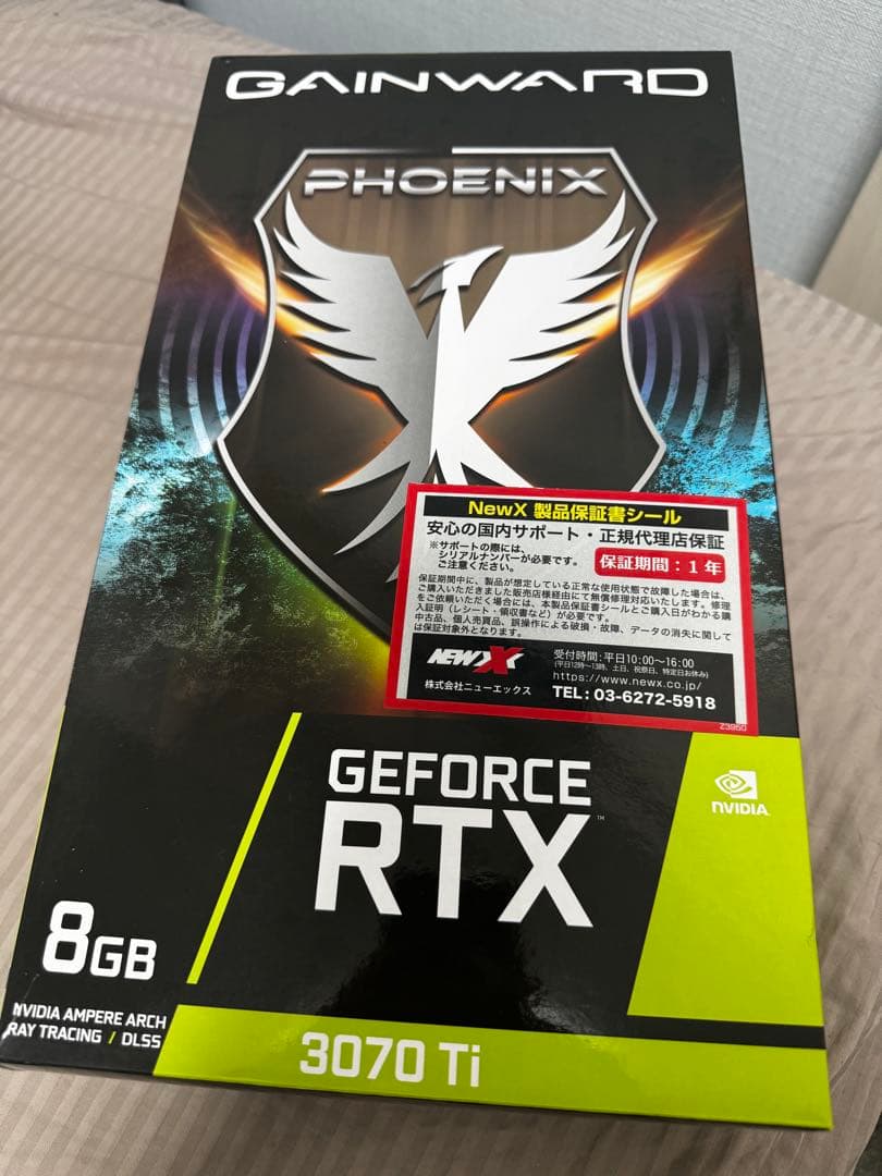 グラフィックボード・グラボ・ビデオカード GAINWARD PHOENIX GEFORCE RTX 3070 Ti 8GB