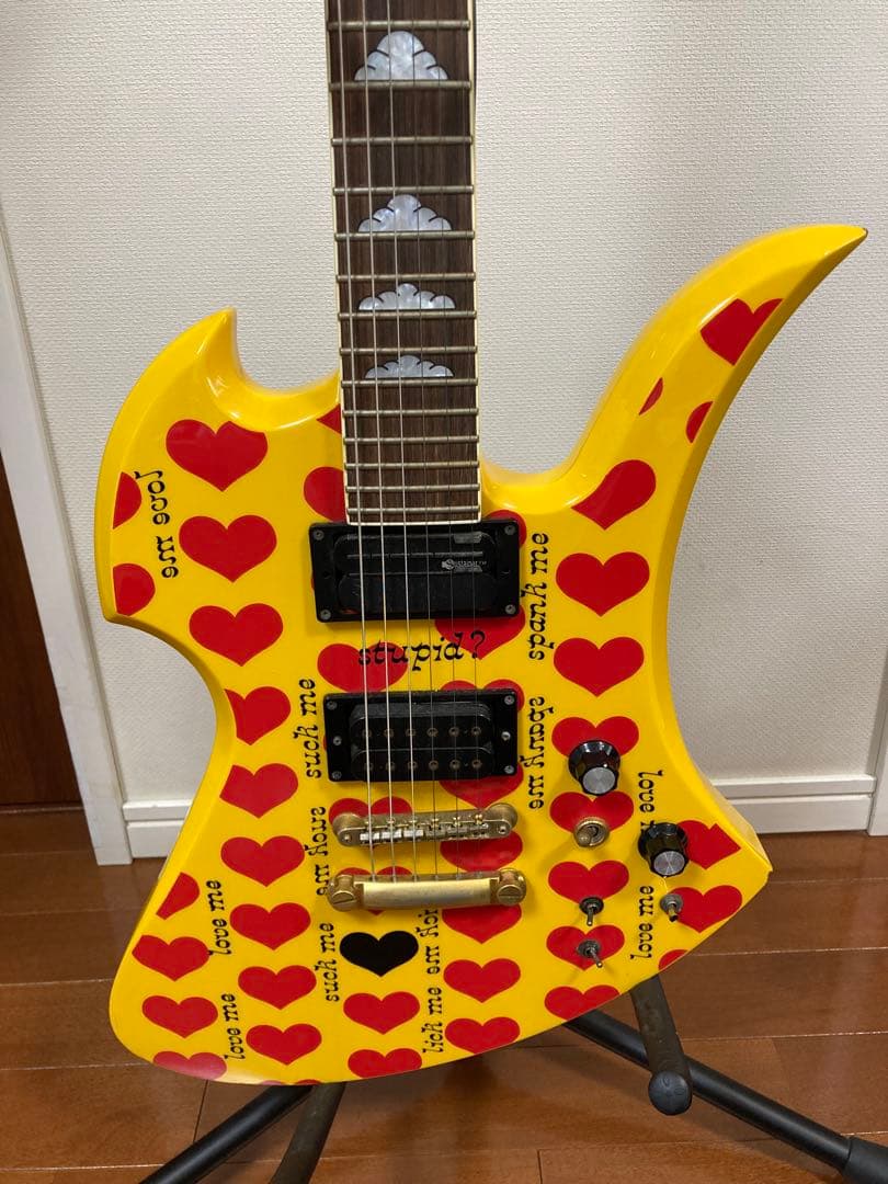 FERNANDES MG-145S HY hideモデル イエローハート