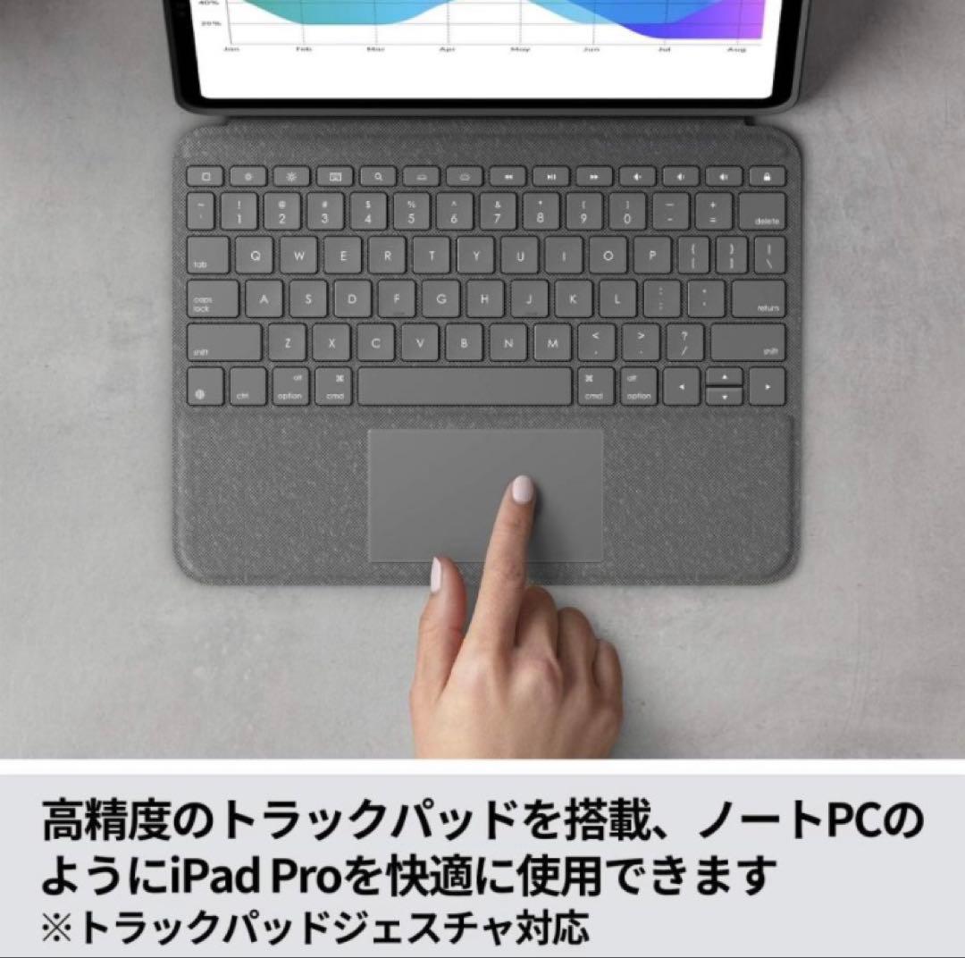 ティアLogicool FOLIO TOUCH iK1175BKA