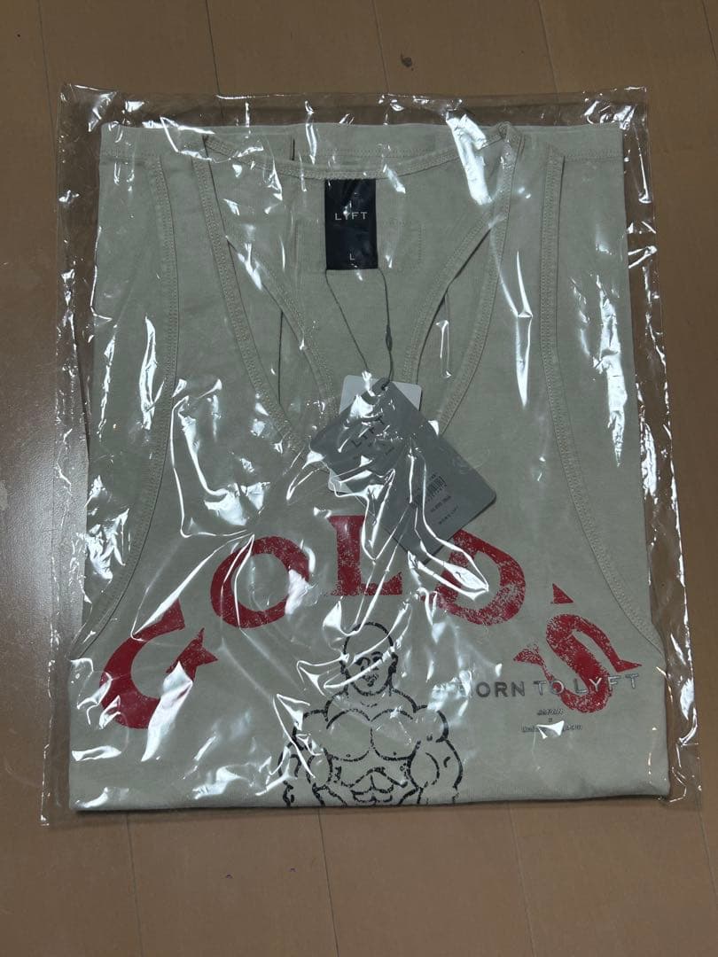 L LÝFT × GOLD'S GYM Vintage Logo Tanktop
