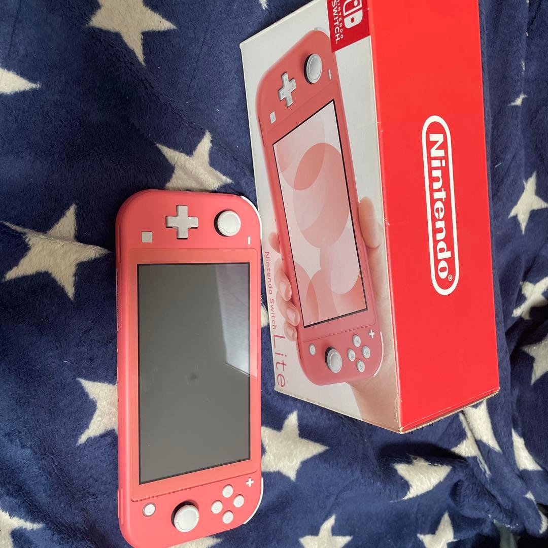Nintendo Switch Lite コーラル 本体 箱あり 動作確認済み
