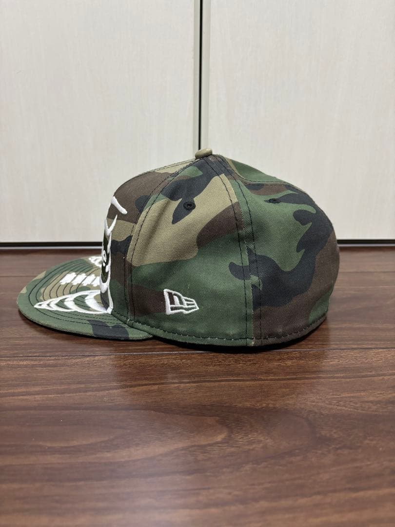 ぬんぬんさん専用Supreme カモフラージュ スケルトンキャップ