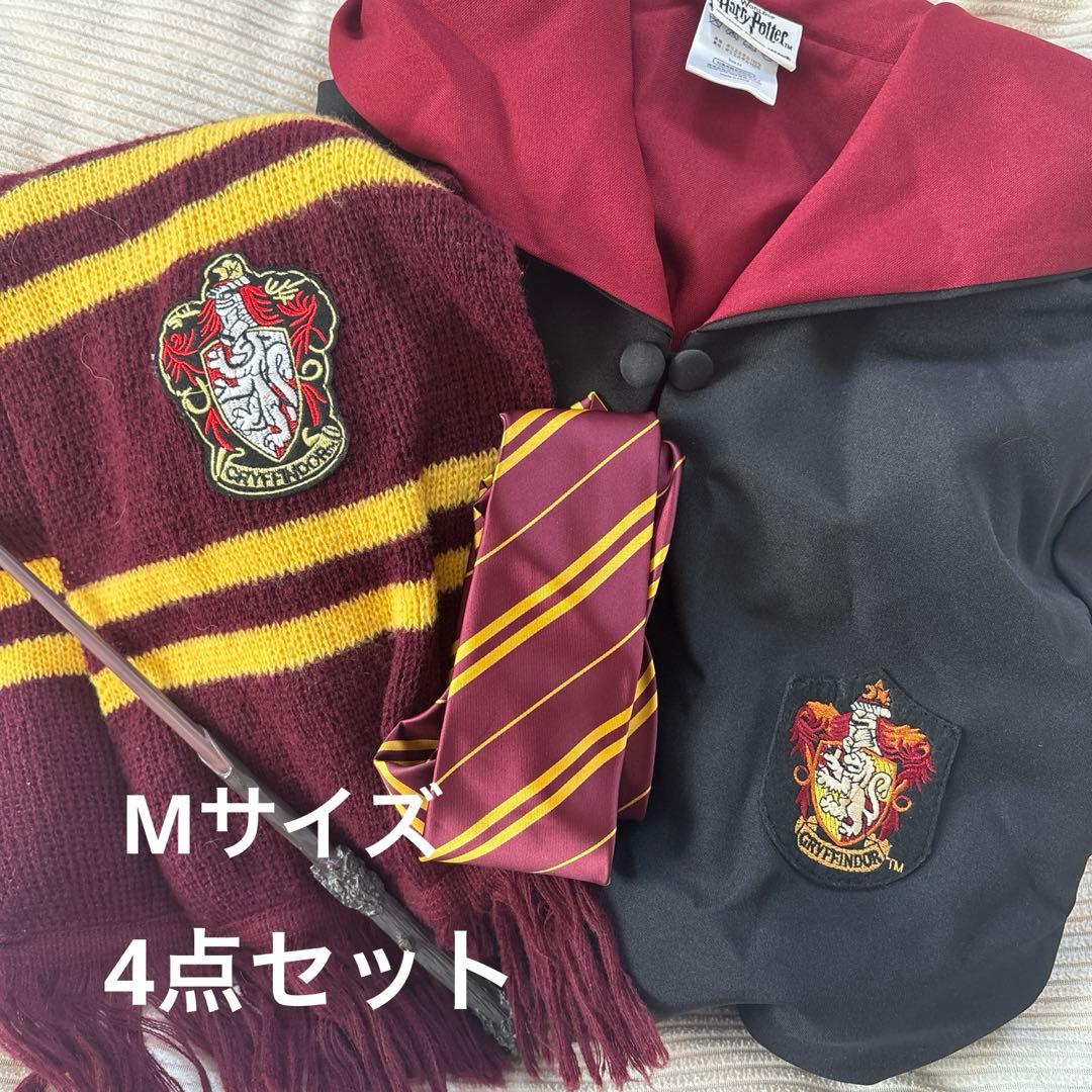 スタジオツアー グリフィンドール(杖+マフラー+ネクタイ)高品質ローブ_1