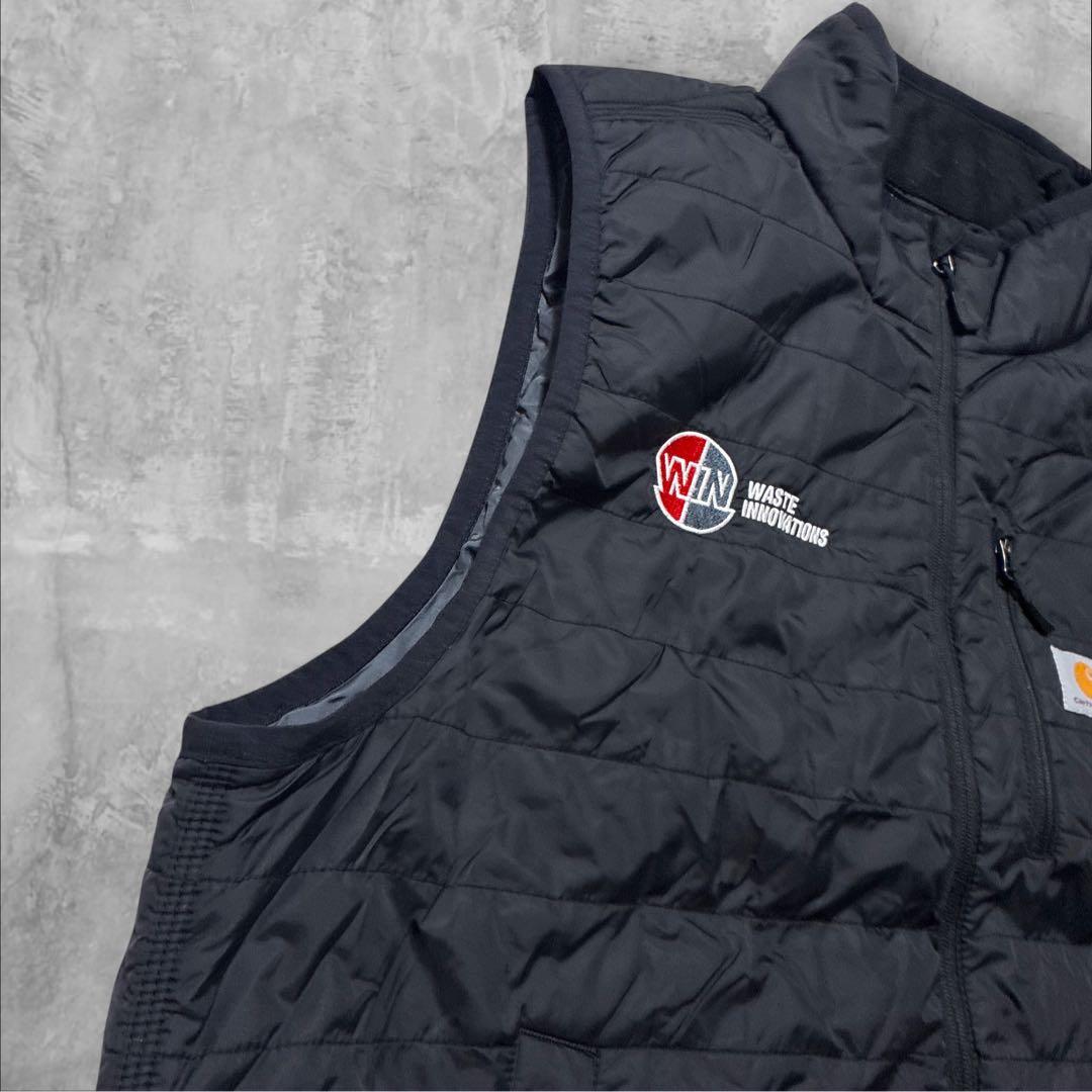 Carhartt 中綿ベスト RAIN DEFENDER 2XL相当 ブラック