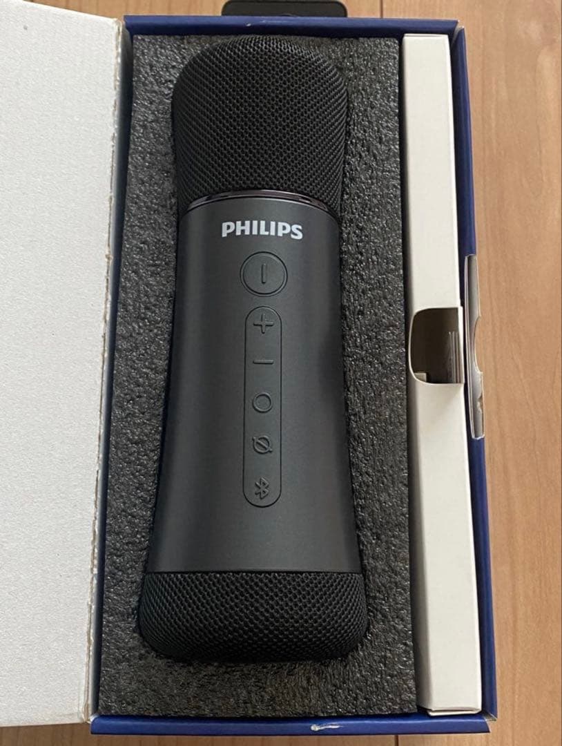 PHILIPS Bluetooth スピーカー搭載 カラオケ用ワイヤレスマイク②