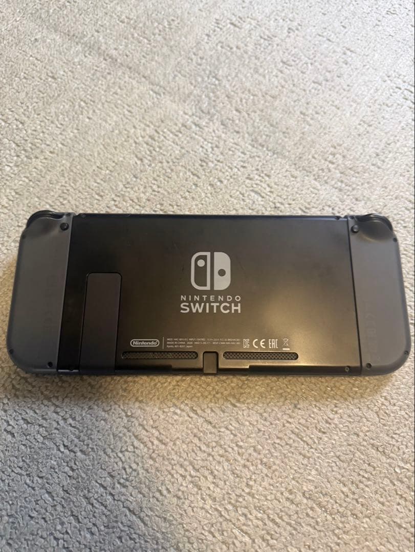 【箱無し】Nintendo Switch 本体 グレー　純正付属品一部あり