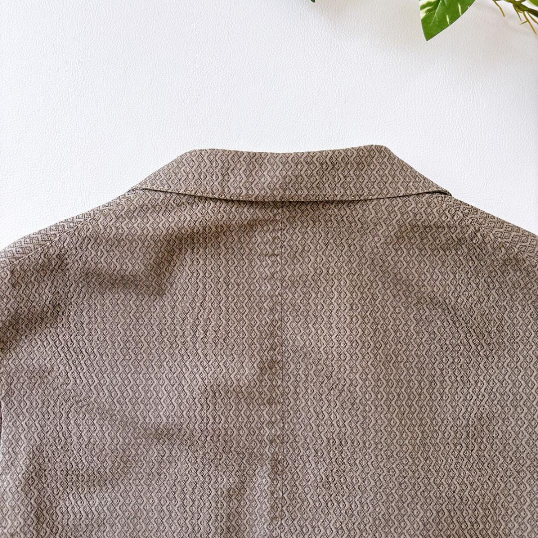 BOGLIOLI COAT 最新ロゴ 総柄 コットン ジャケット 44　S〜M