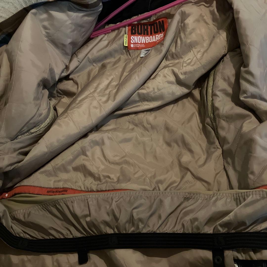 BURTON スノーボードウェア フード付きジャケット L