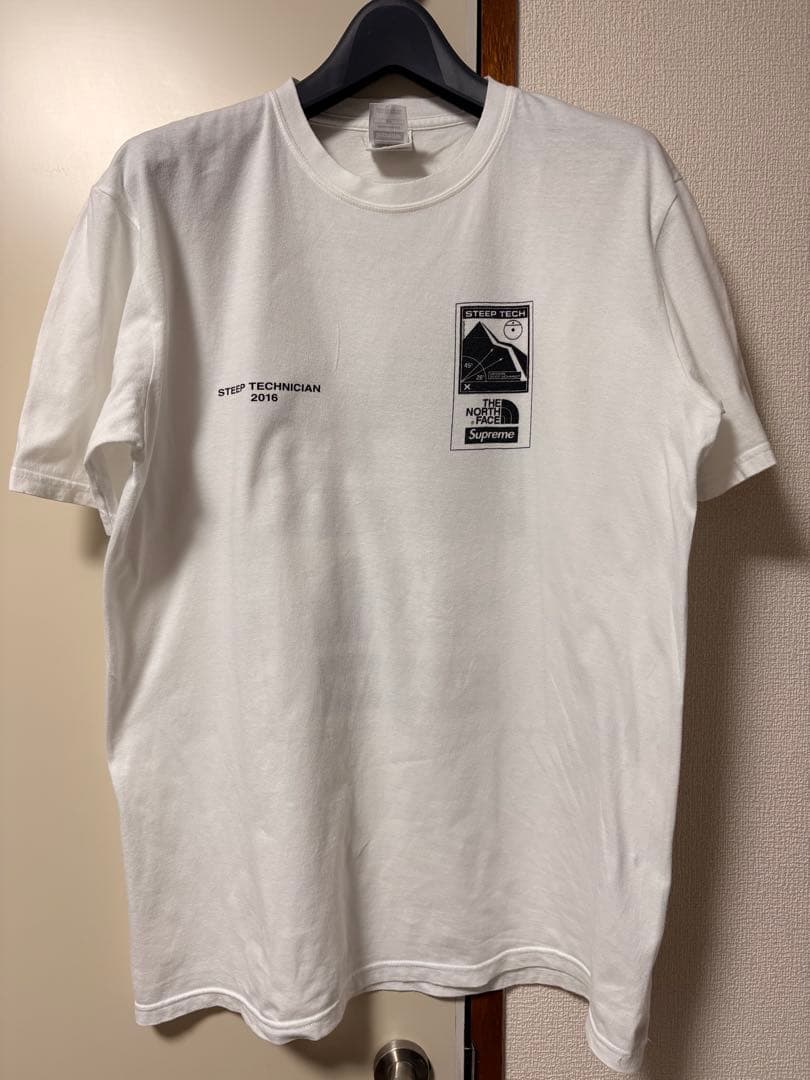 Supreme The North Face Steep Tech Tee 白S
