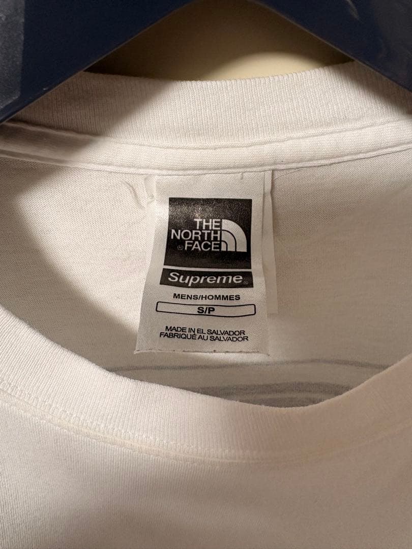 Supreme The North Face Steep Tech Tee 白S
