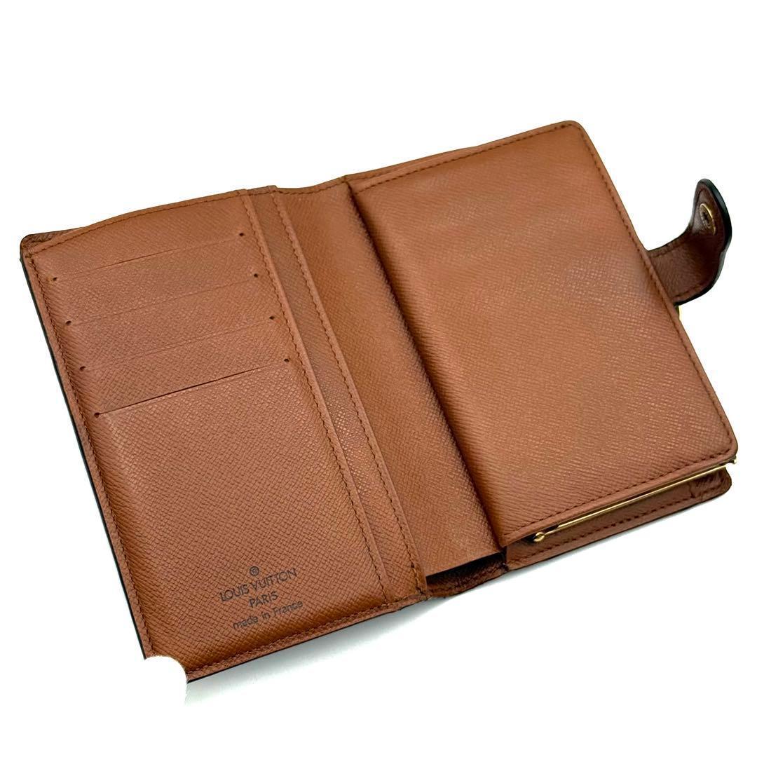 極上美品✨ルイヴィトン モノグラム ヴィエノワ がま口 コンパクト　 N49