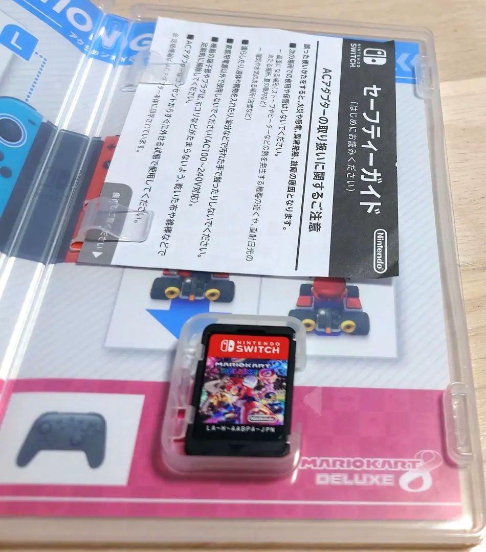 【美品】Nintendo Switch　マリオカート　&　Joy-Conハンドル