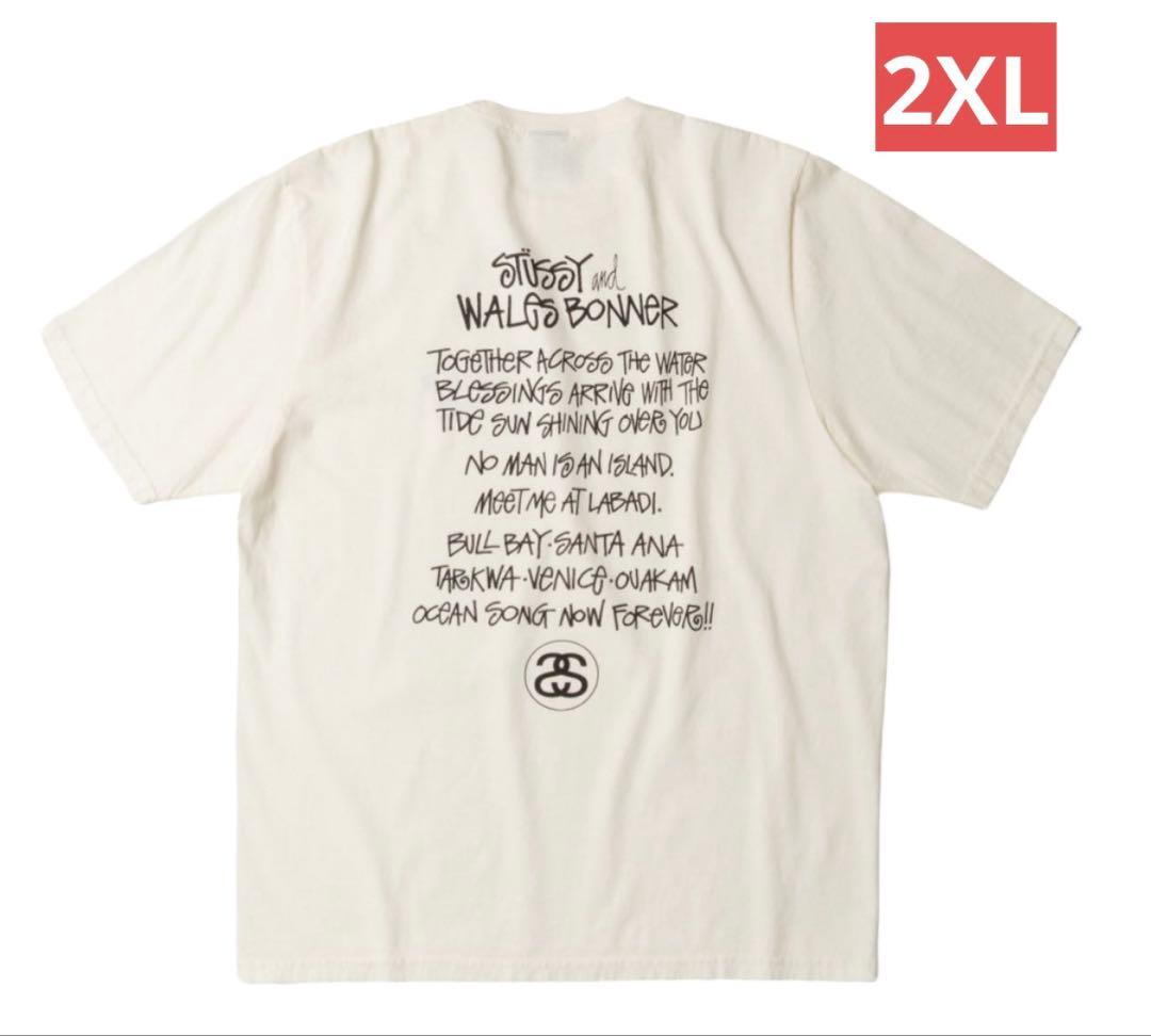 トップス Stussy Wales Bonner Ocean Song Tee 2XL