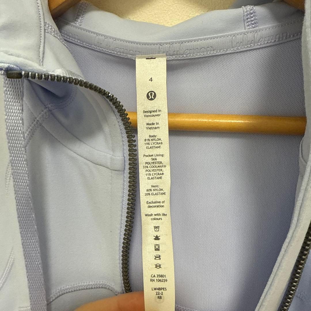 Lululemon フード付き Define ジャケット Nulu サイズ4