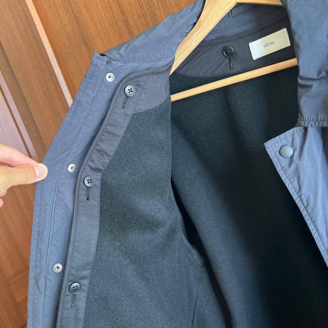 ATON ショートモッズコート