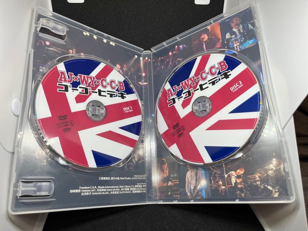 AJ×WY×CC-B ゴーゴーヒデキ DVD 中古美品