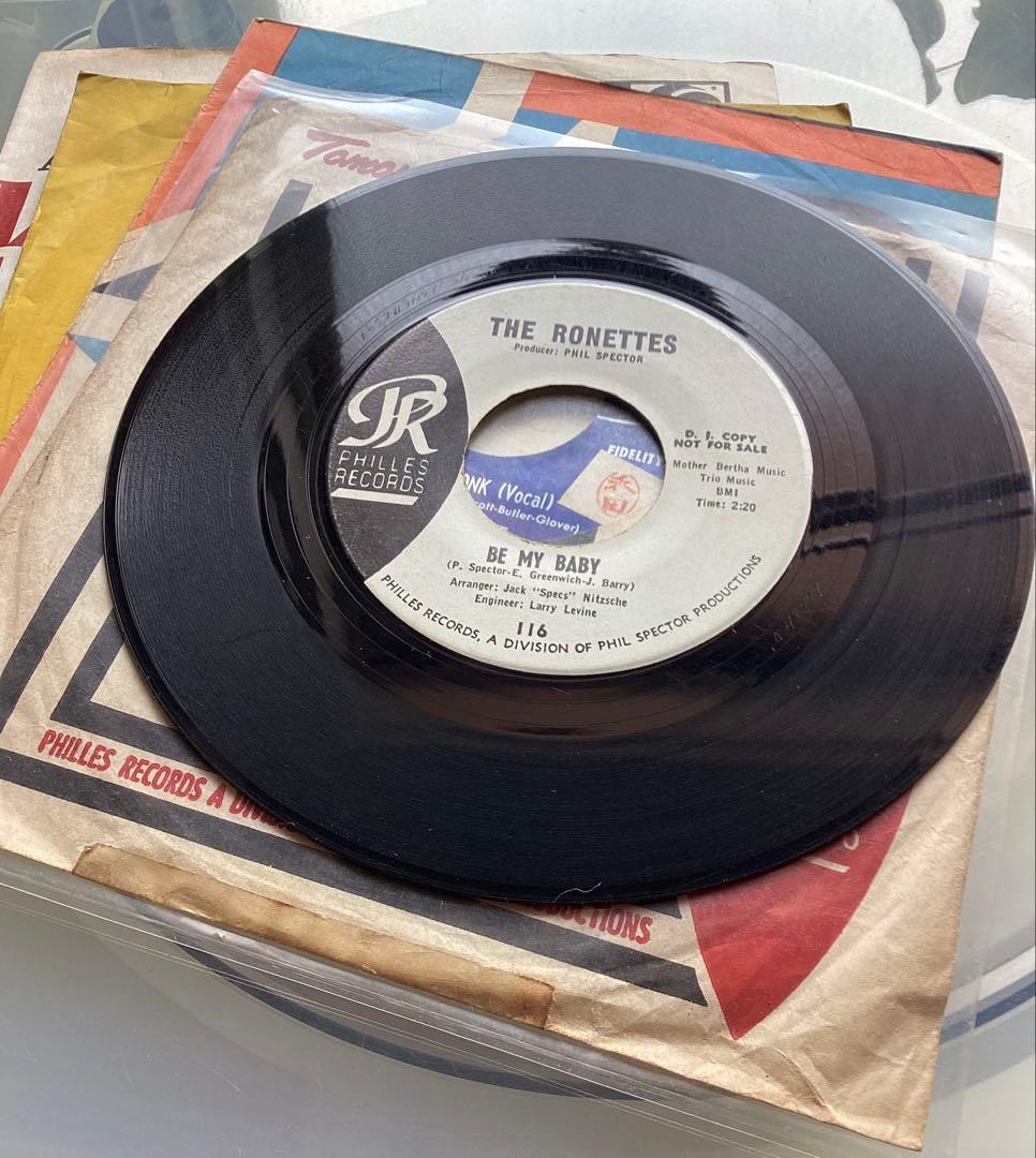 US盤 EP 4枚 RONETTES DRIFTERS 7inc