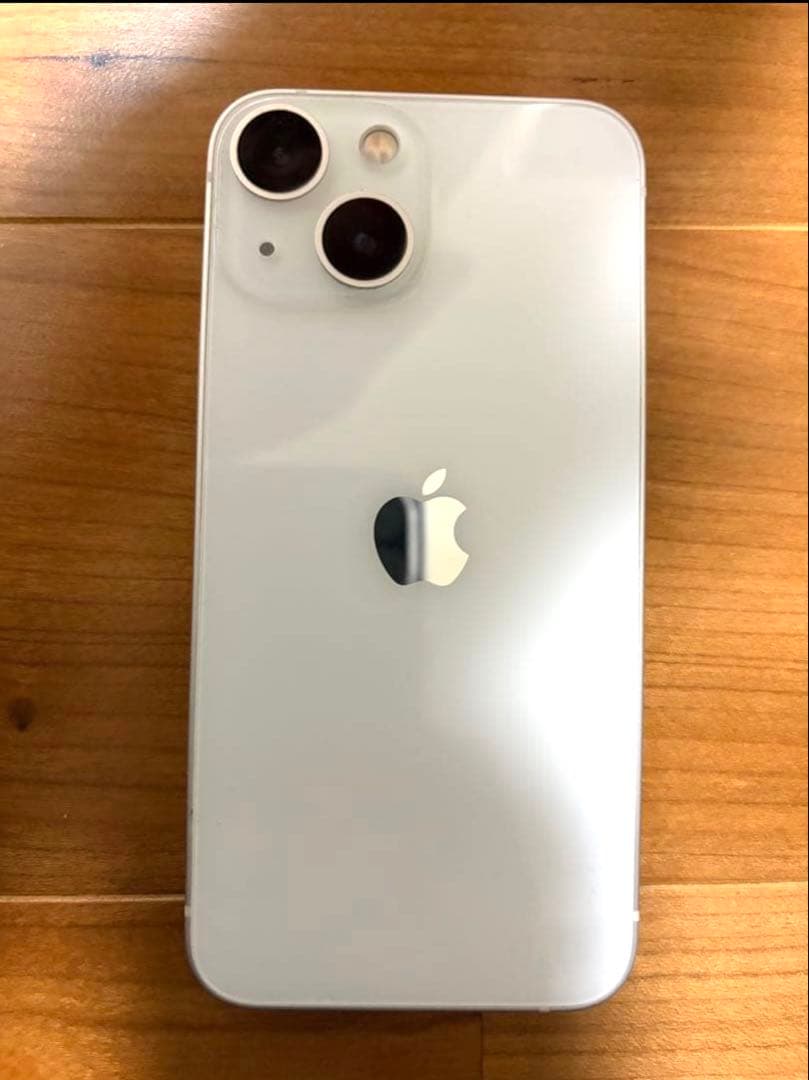 美品 iPhone 13 mini simフリー　ホワイト箱付き