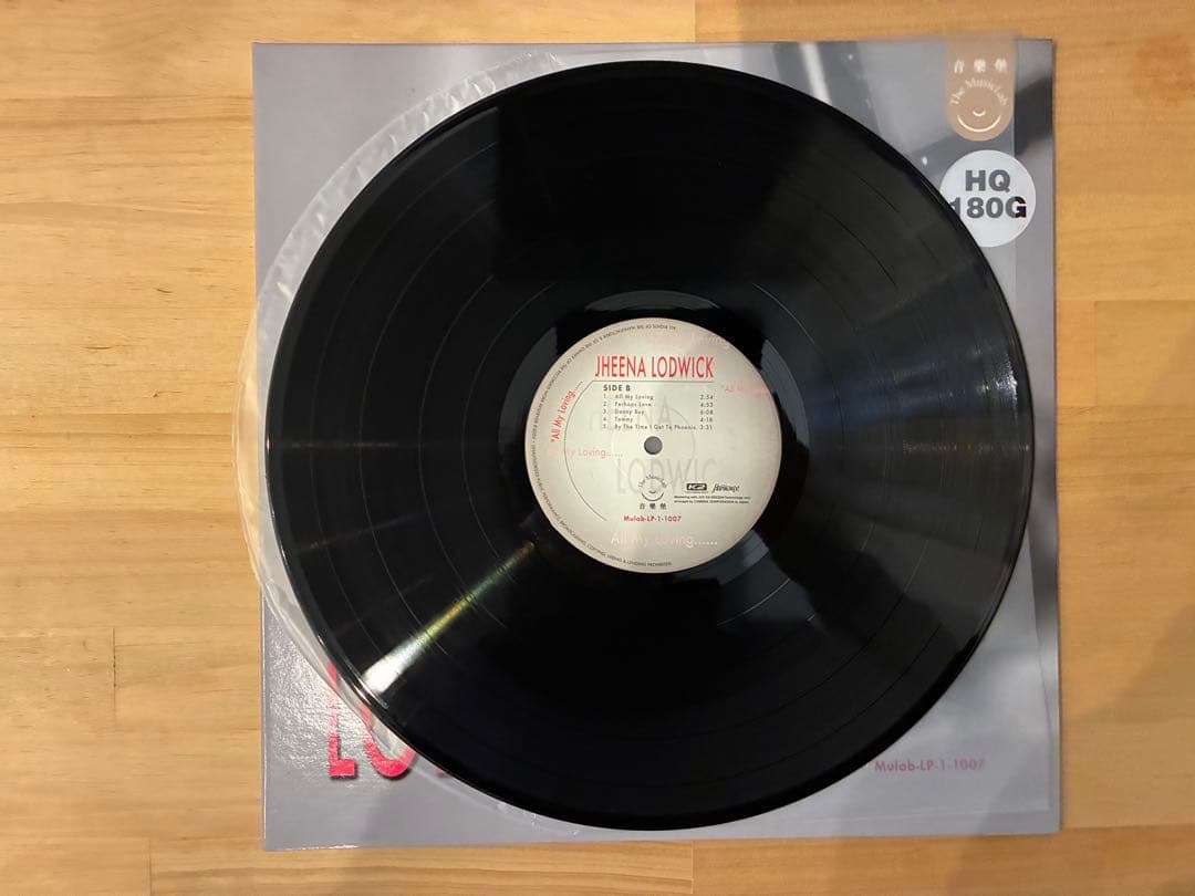 JHEENA LODWICK / ALL MY LOVING LPレコード