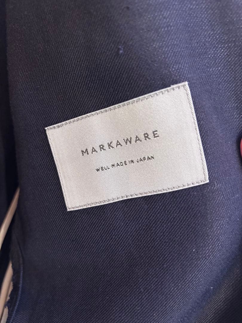 MARKAWARE ウール×ヘンプ テーラードジャケット size2 日本製