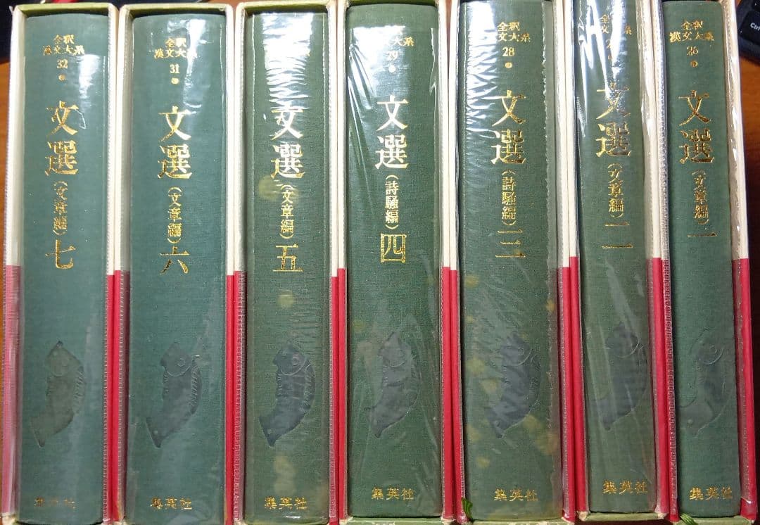 全釈漢文大系　文選