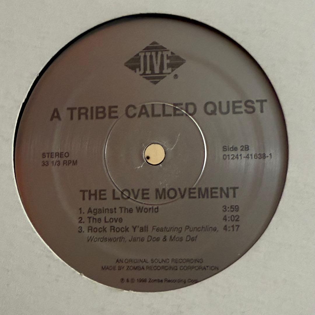 ATCQ THE LOVE MOVEMENT 3枚組LPレコード