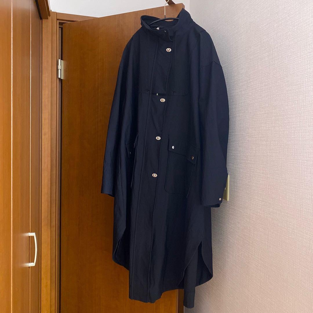 MAISON SPECIAL メゾンスペシャルツイストボタンマキシモッズコート
