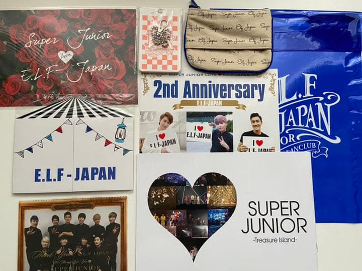 お値下げ　super junior ELF-JAPAN 会報　1〜12 特典付き