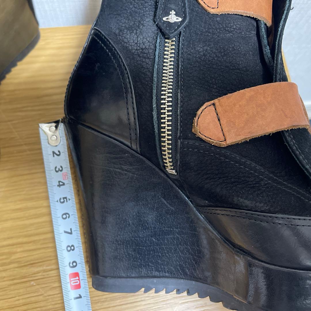 vivienne westwood ウェッジショートブーツ