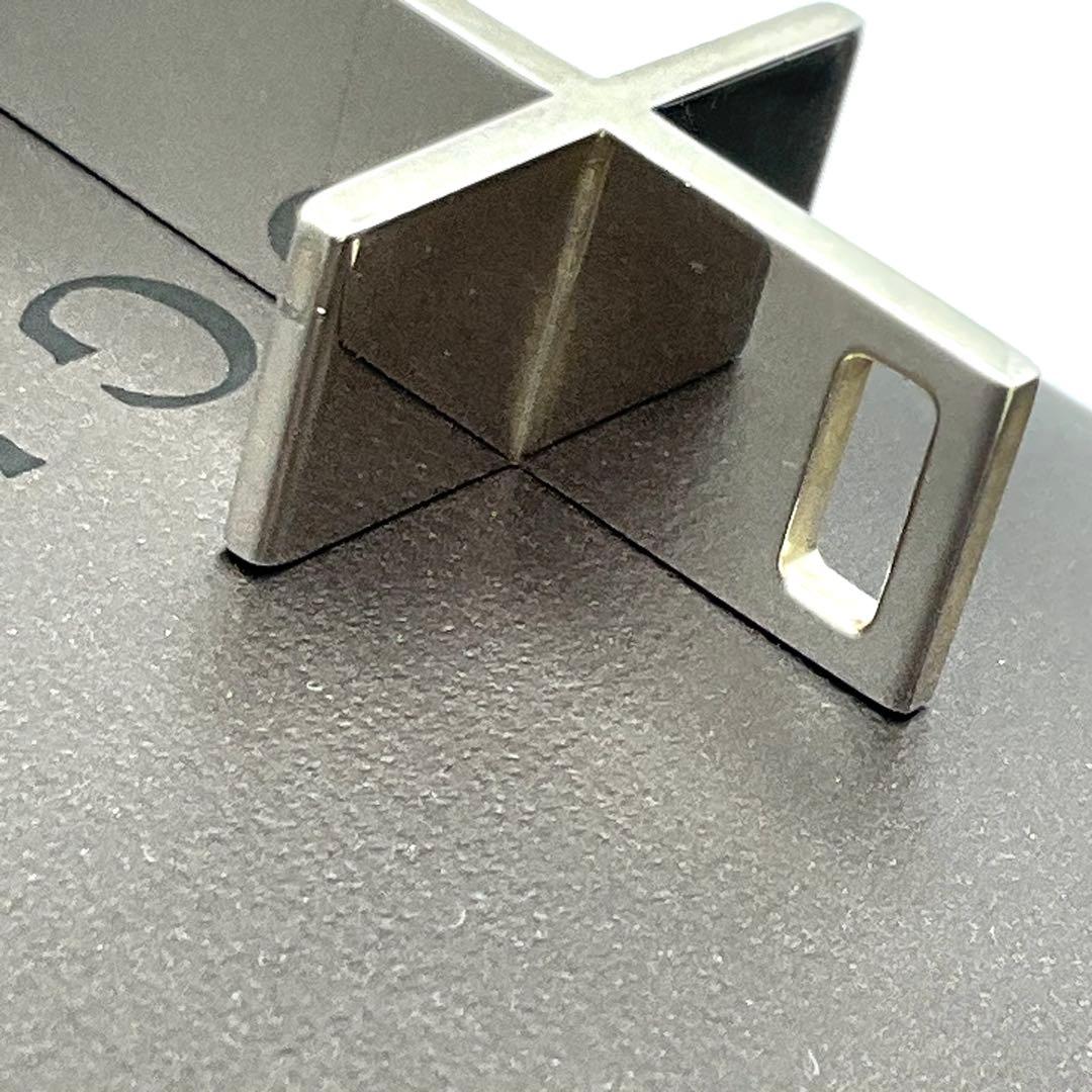 グッチ GUCCI ネックレス トップ クロス シルバー925 箱 保存袋