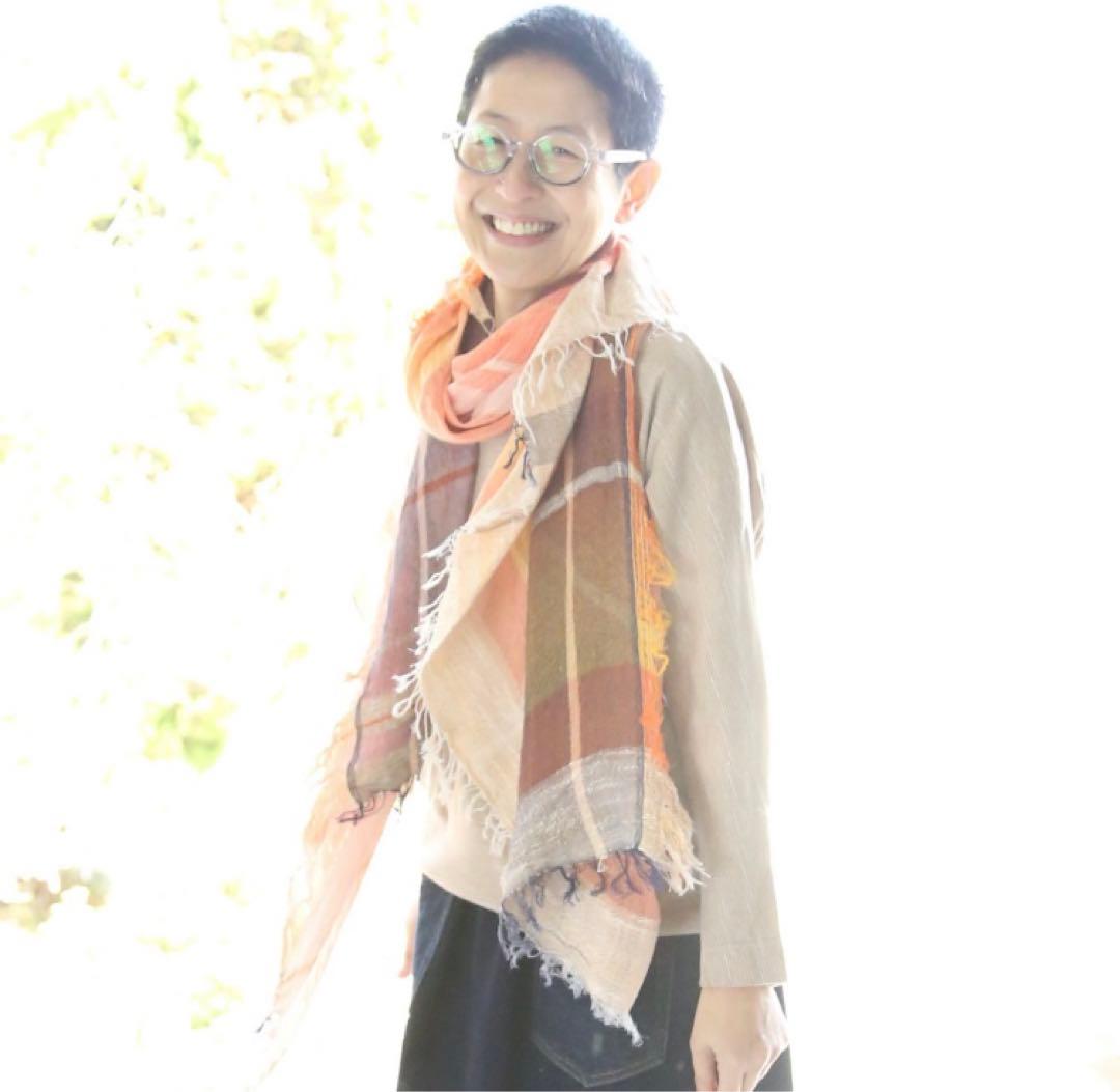 玉木新雌 basic shawl 7 BIG