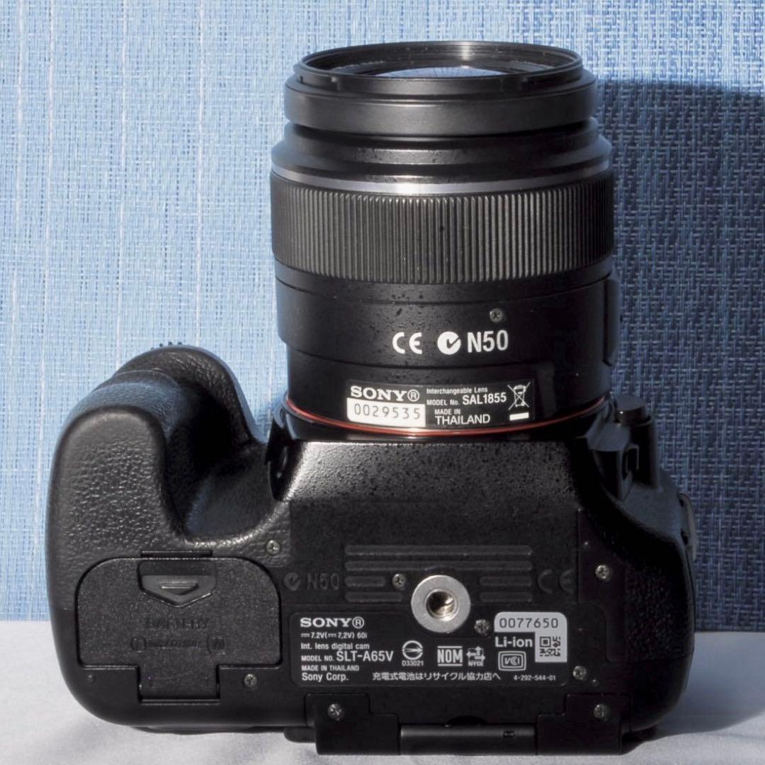 ✨新品級✨ SONY α65 レンズセット★2430万画素★スマホ転送★