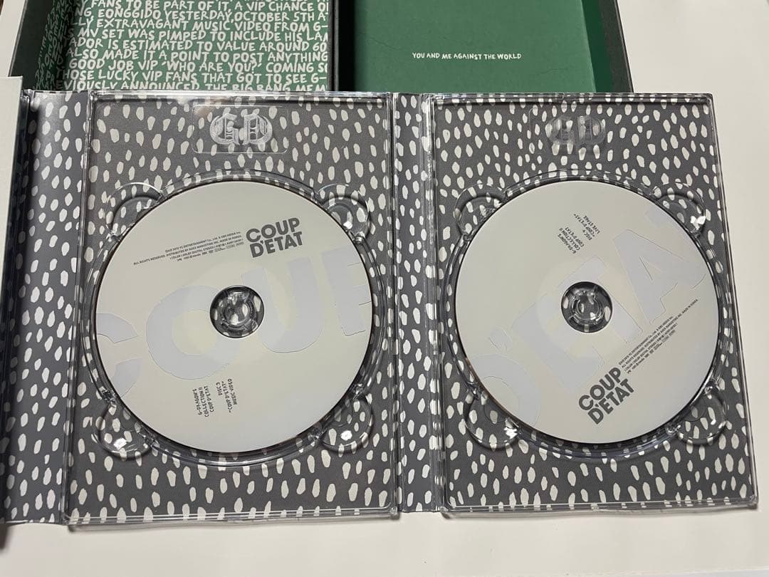 COUPD'ETAT G-DRAGON'S COLLECTIONII限定版DVD