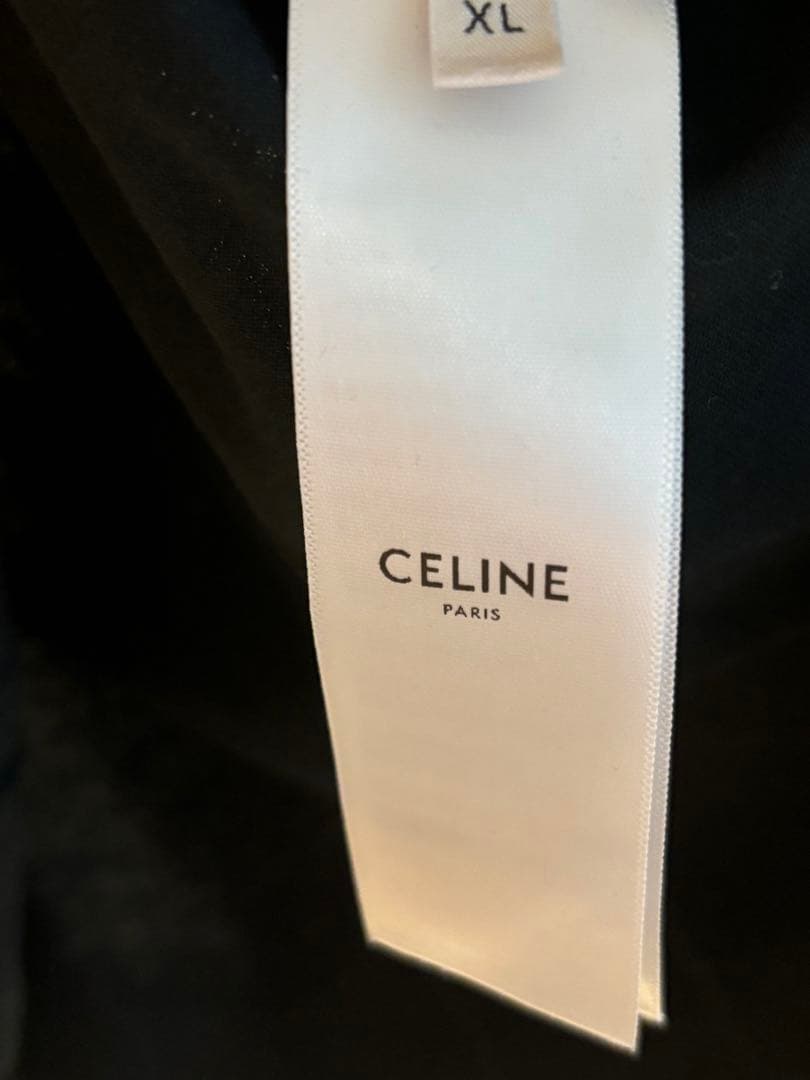 【美品】CELINE ロゴ　Tシャツ
