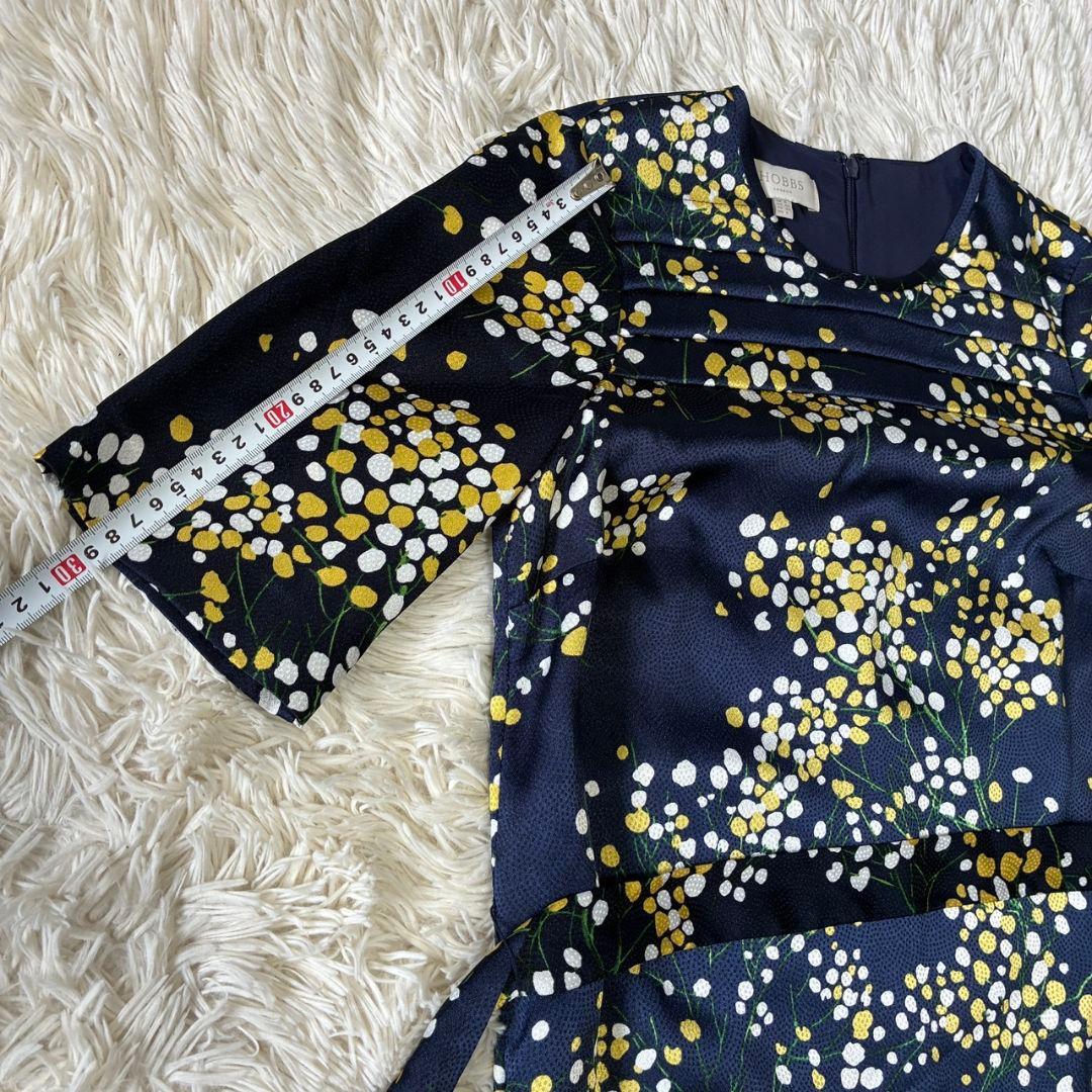 HOBBS LONDON ホッブスロンドン 花柄 ワンピース