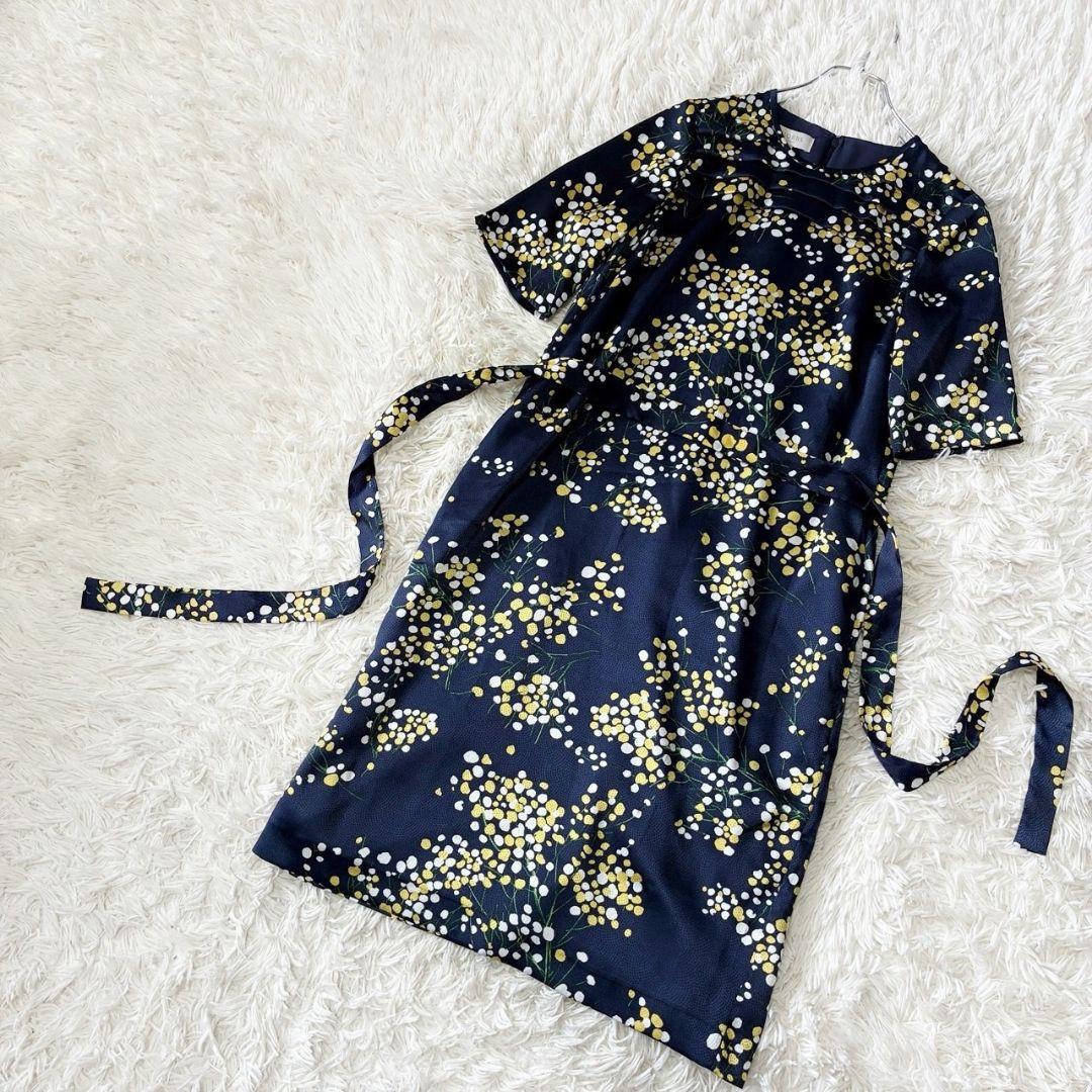 HOBBS LONDON ホッブスロンドン 花柄 ワンピース