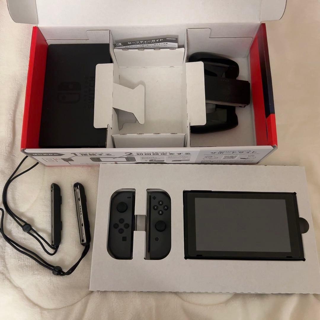 【すぐ遊べる】Switch本体セット ソフト3本 コントローラー2個