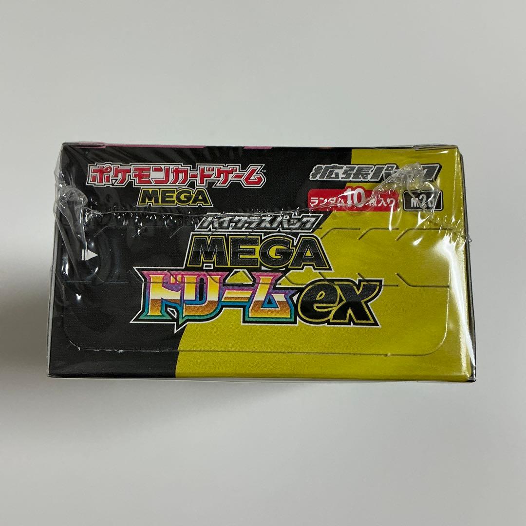 【新品未開封】ポケモンカードゲーム MEGAドリームex シュリンク付きBox