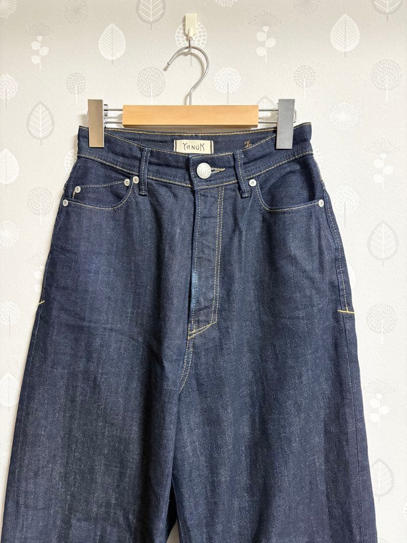 YANUK ヤヌーク ルーズストレート JOAN OWI 24 デニムパンツ