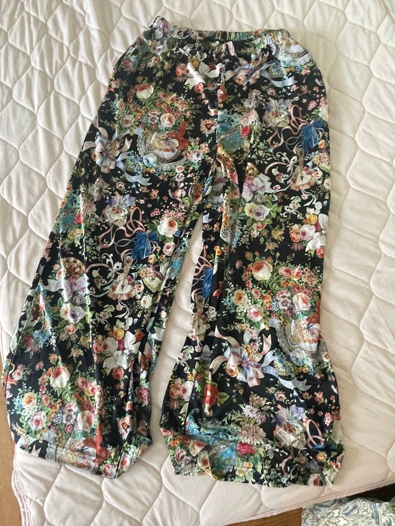 Tunic 花柄パジャマセット