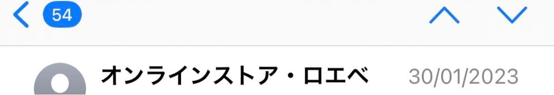 ★美品★LOEWE ホワイト マフラー　ウール&モヘア　ロエベ