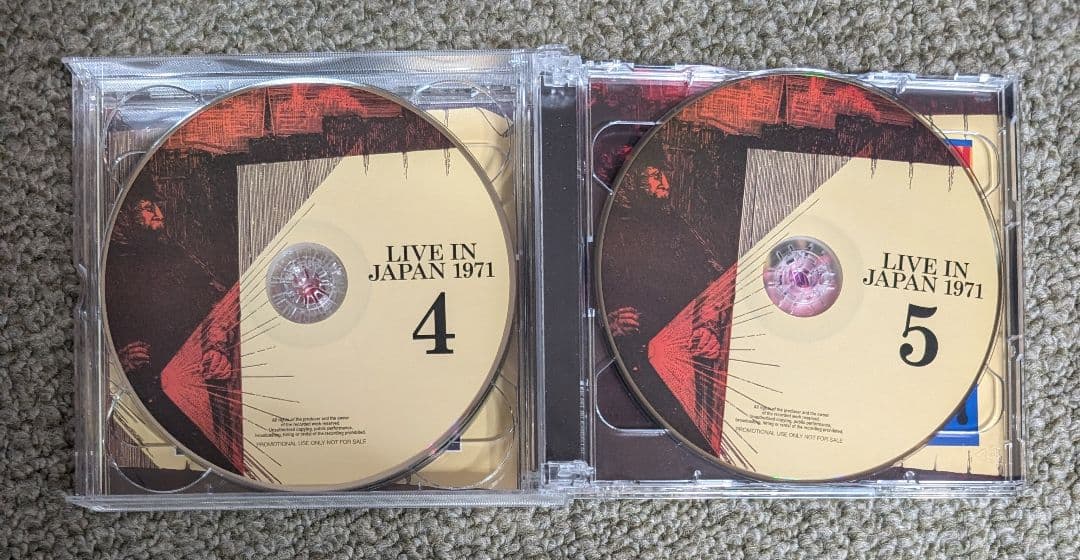 洋楽 Led Zeppelin Live In Japan 1971 6CD