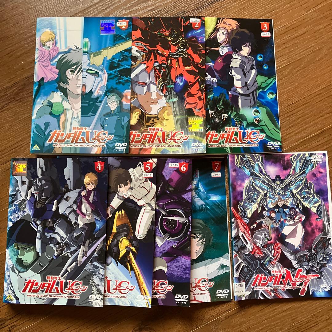 【全巻セット】機動戦士ガンダムUC 全巻+NT DVD