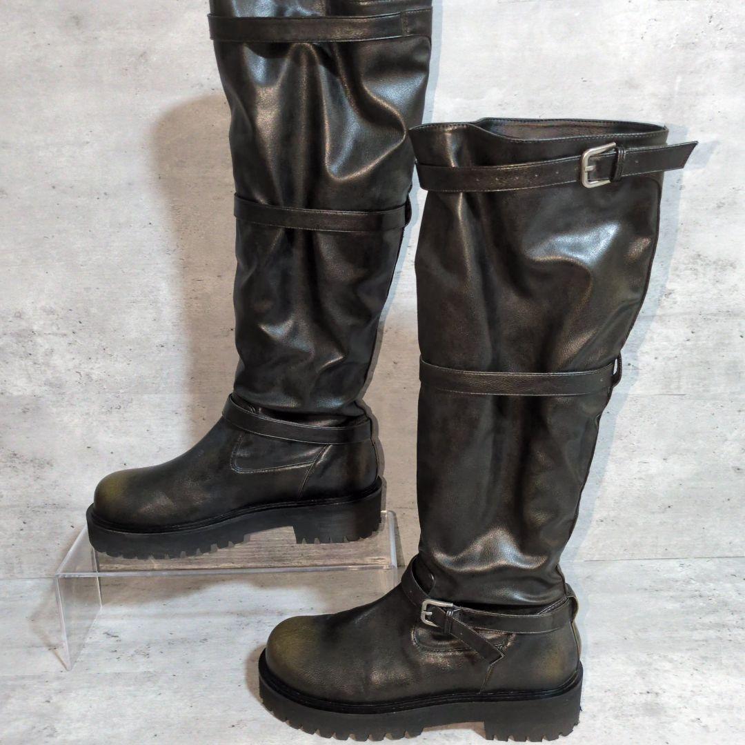 【ALM.】GRACIEUX ENGINEER BOOTS 39