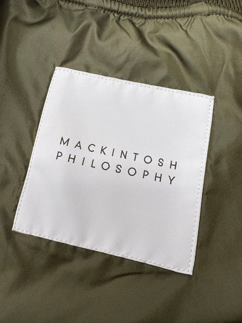 MACKINTOSH PHILOSOPHY オリーブ ジャンパー ブルゾン 撥水