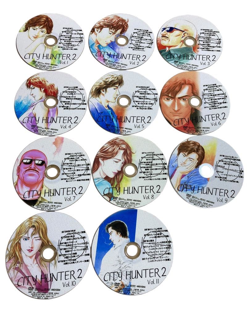 CITY HUNTER COMPLETE BOX 含む 全32枚【DVDのみ】